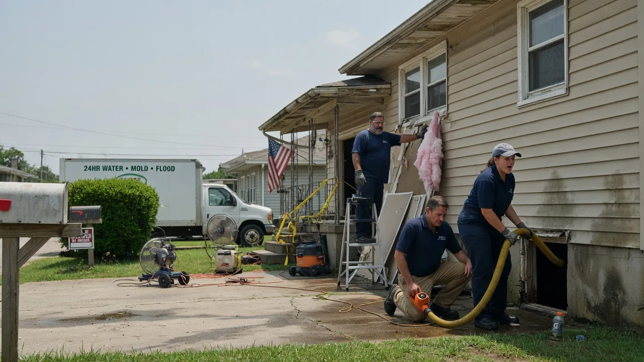 Water Damage Repair in Normal, IL near me